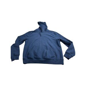 Tek Gear Blue Ultrasoft Fleece Hoodie Medium Cotton/Polyester Blend